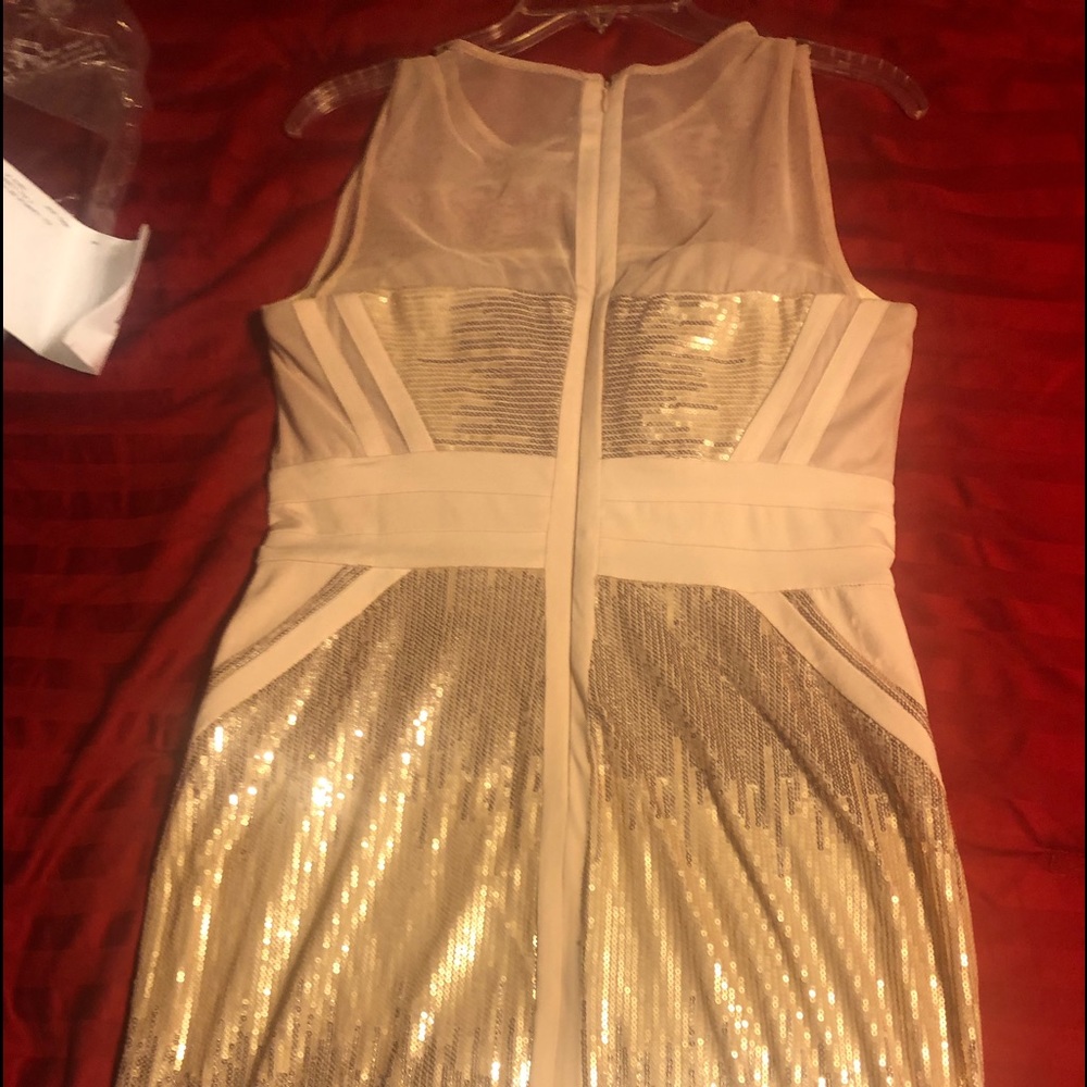Blush cocktail dress. worn once.